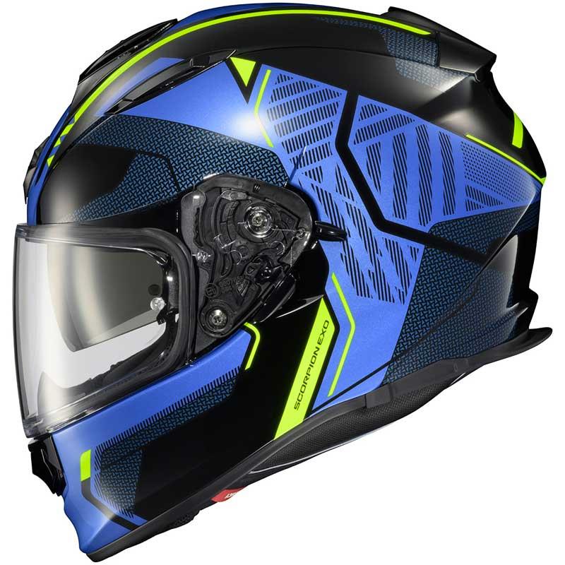 Scorpion EXO Ryzer Motorcycle Helmet Full Face Inner Shield Pinlock DOT XS-3XL - Picture 41 of 59