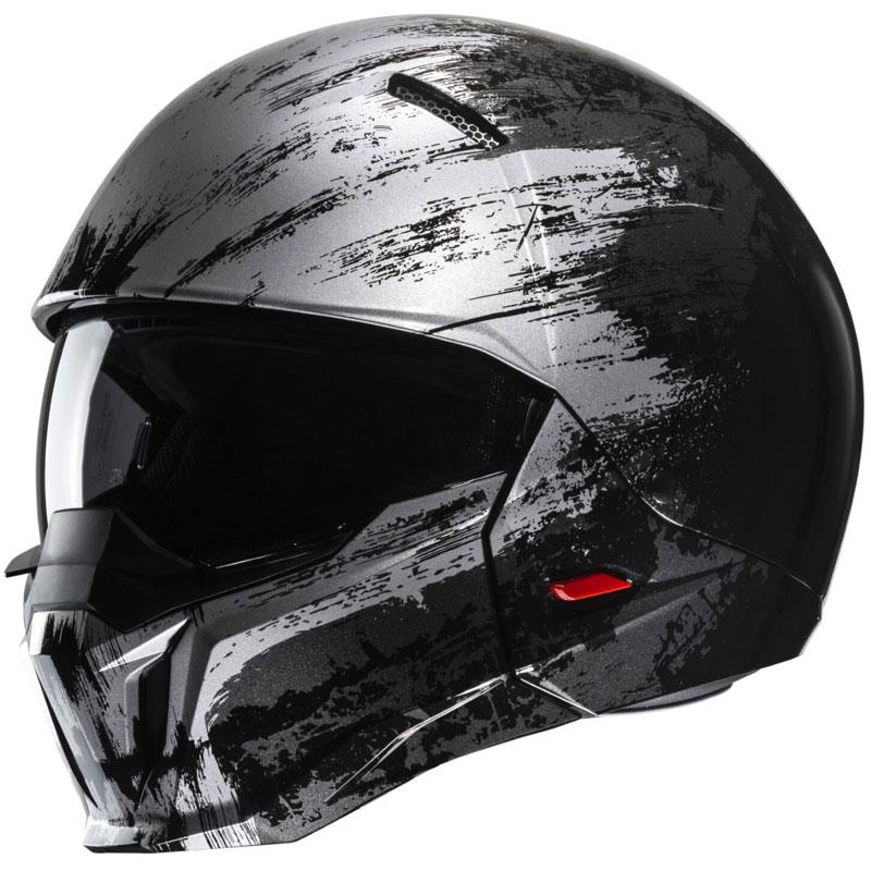 HJC i20 Furia Motorcycle Helmet Open Face Half Convertible Inner Shield XS-2XL - Picture 5 of 11