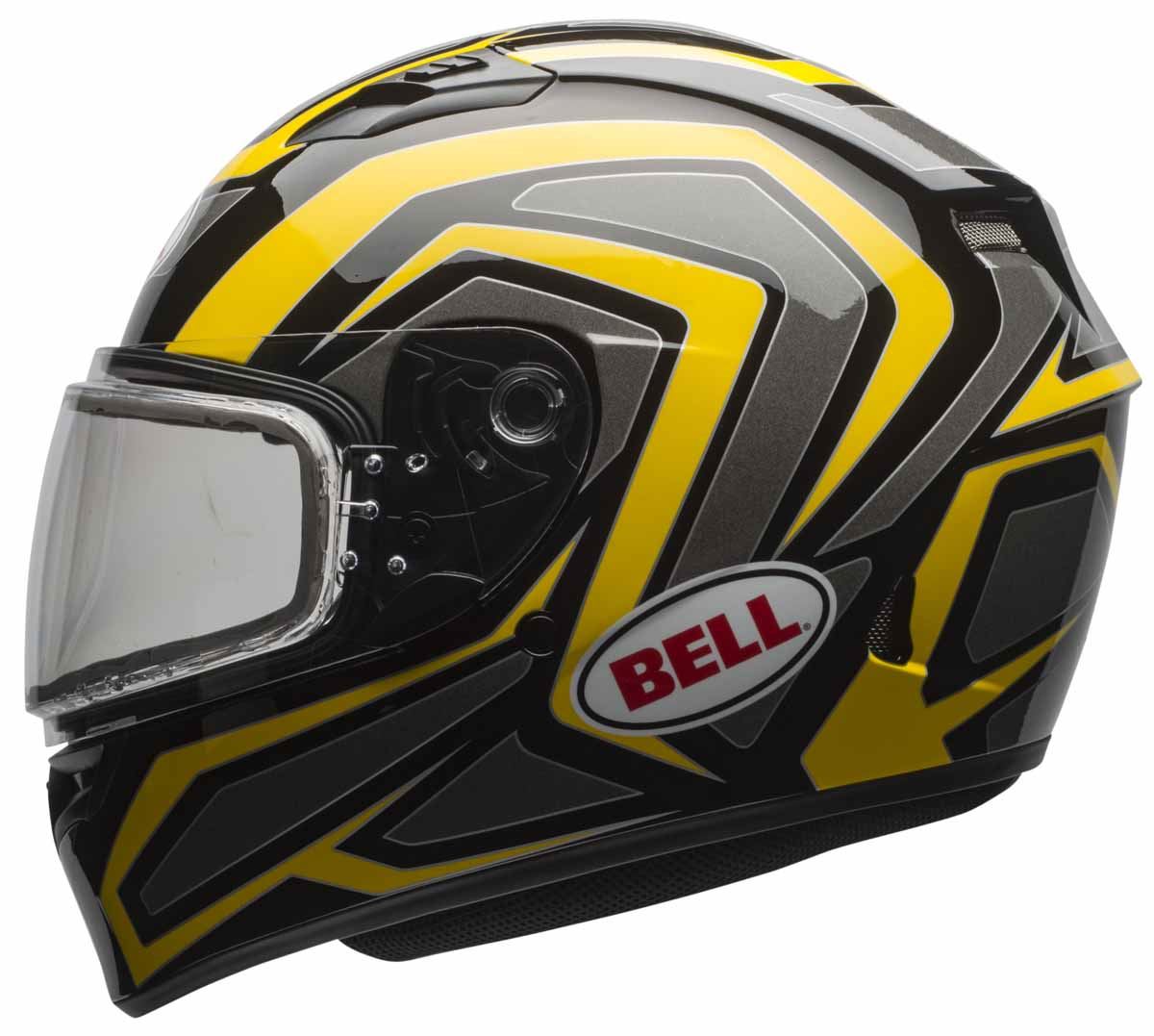 Bell Qualifier Snow Helmet Snowmobile Dual Lens or Electric Shield DOT