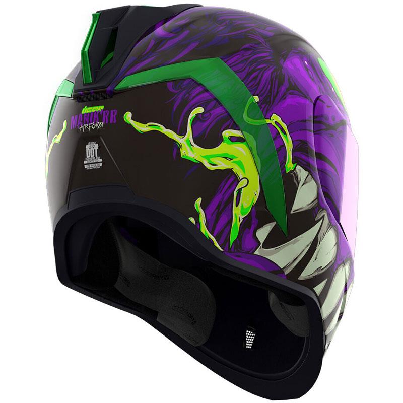 ICON Airform MIPS Helmet Full Face Inner Shield Moisture Wicking DOT ECE XS-3XL - Picture 32 of 67