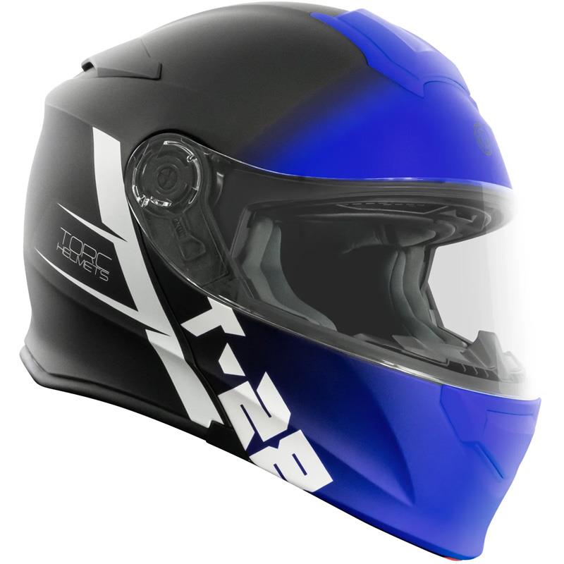 Torc T28 T28B Helmet Bluetooth or without - Flip Up Modular Inner Shield DOT ECE - Picture 52 of 103