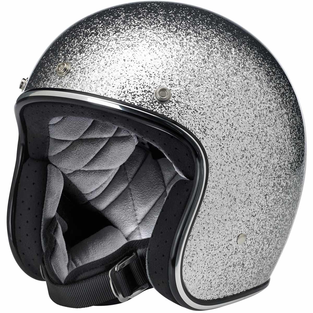 Biltwell Bonanza Helmet 3/4 Open Face Motorcycle DOT Fury Tracker Racer