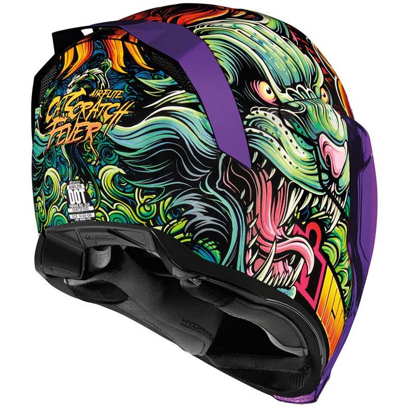 ICON Airflite Helmet Inner Sun Shield HydraDry Liner DOT ECE XS-3XL 2020-21 - Picture 26 of 110
