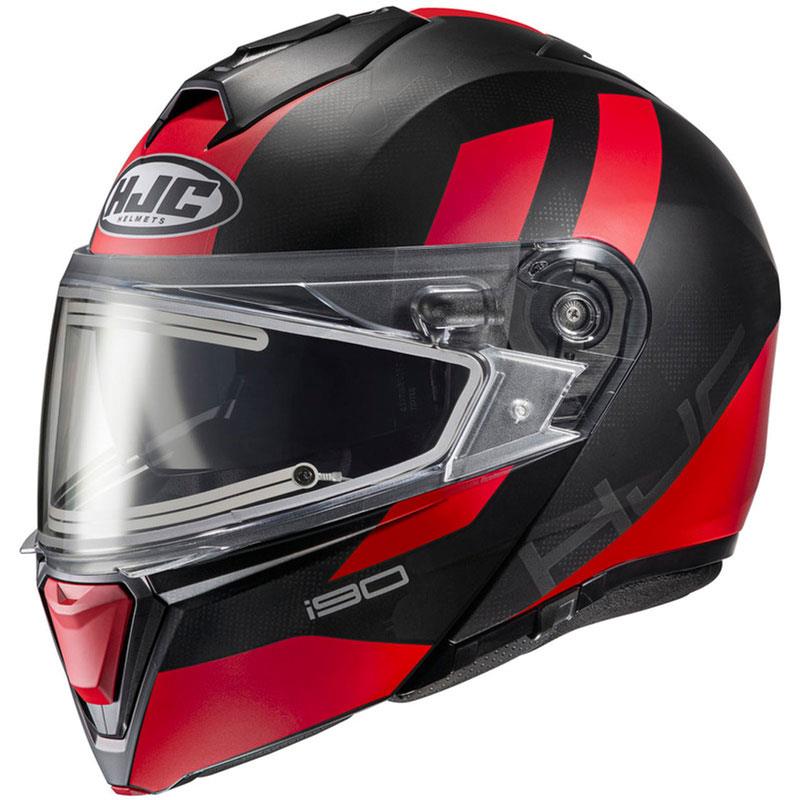 HJC i90 Snow Helmet Snowmobile Inner Sun Visor Dual or Electric Shield XS-5XL - Picture 17 of 21