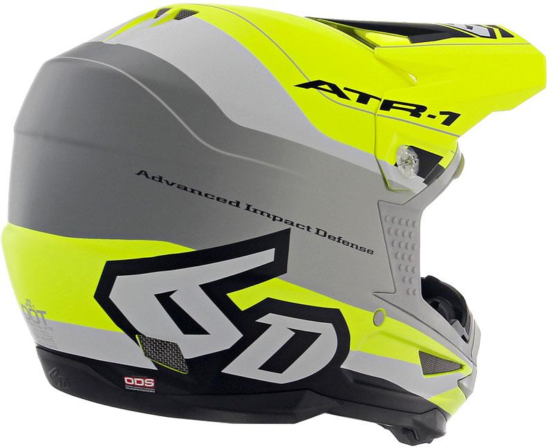 6D ATR-1 Helmet Off Road Dirt Bike MX Removable Liner XS-2XL DOT ECE ACU - Foto 43 di 68