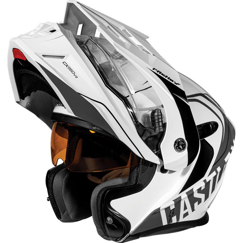 Castle X CX950 V2 Helmet Modular Flip Up Anti-Fog Inner Sun Shield DOT XS-3XL - Picture 20 of 54