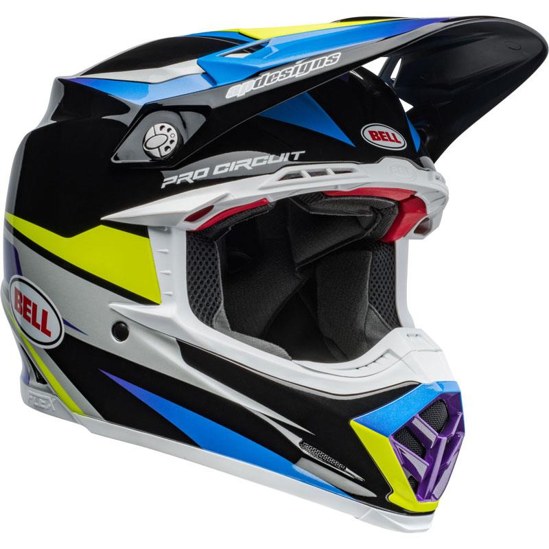 Bell Moto-9s Flex Helmet MX Dirt Bike Motocross Lightweight DOT ECE SNELL XS-2XL - Picture 200 of 231