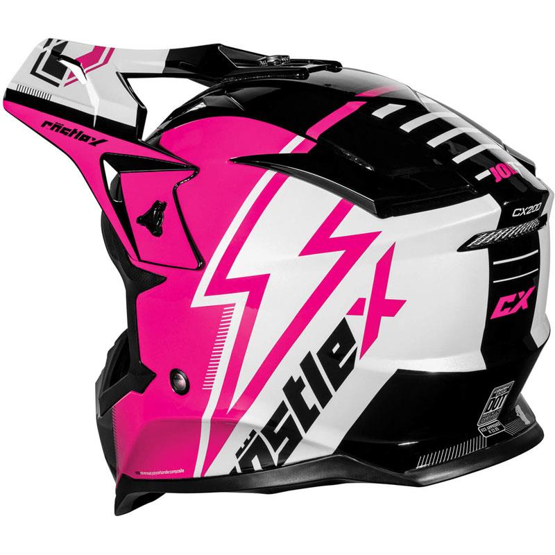 Castle X CX200 Jolt Helmet Off-Road Dirt Bike MX Moisture Wicking DOT ECE S-3XL - Picture 14 of 17