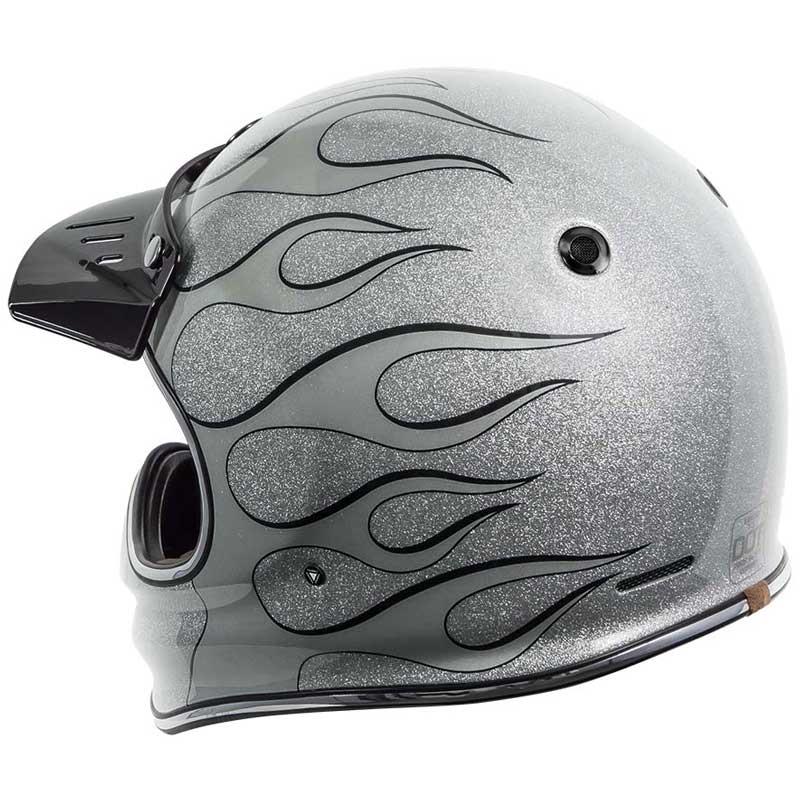 Torc Baja T3 Retro Moto Helmet Motorcycle Full Face Removable Visor DOT XS-2XL - Picture 66 of 66
