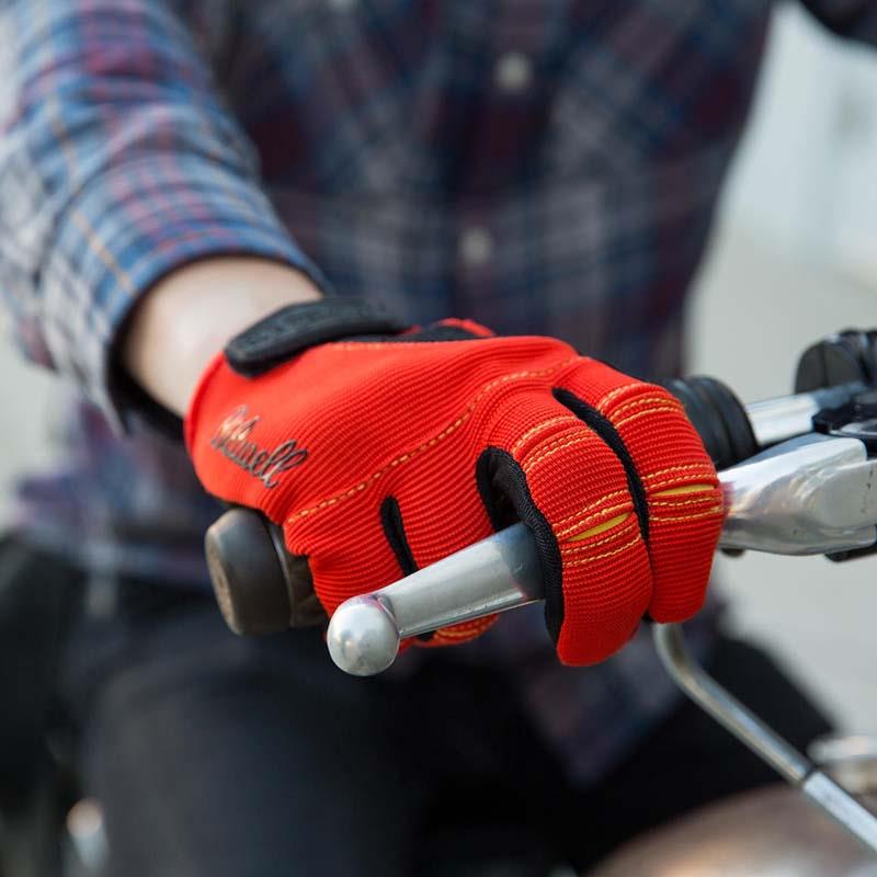 Biltwell Moto Gloves Motorcycle Motocross Textile Stretch Polyester XS