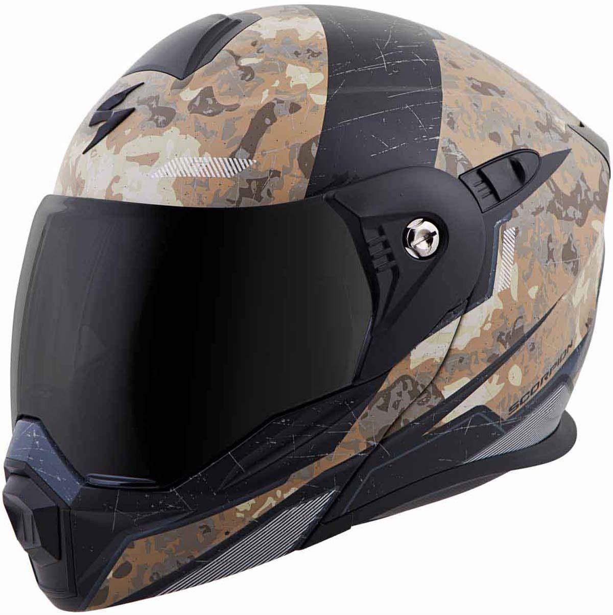 Scorpion EXOAT950 Helmet Flip Up Modular Dual Sport Adventure ADV DOT