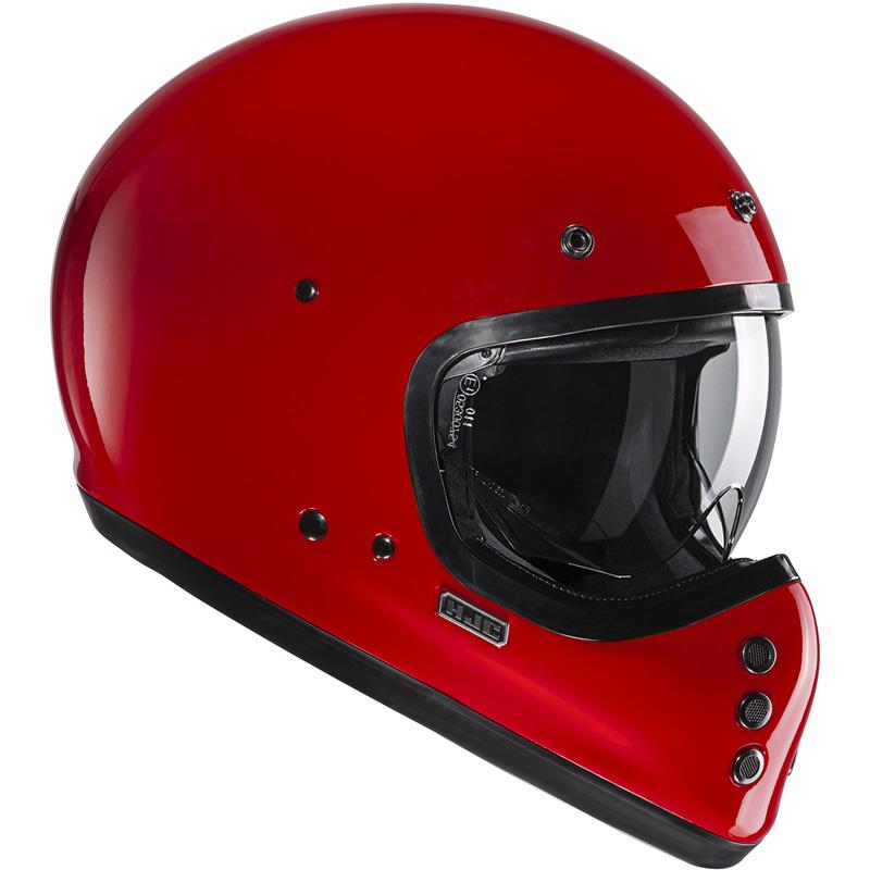 HJC V60 Helmet Full Face Retro Fiberglass Inner Shield Speaker Pocket DOT XS-2XL - Picture 16 of 17