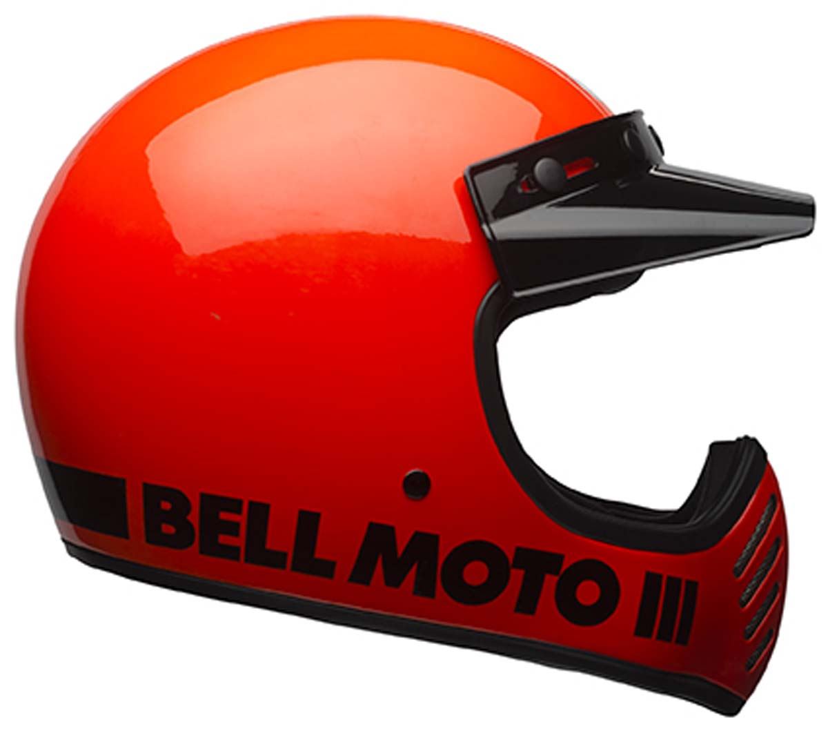 Bell Moto 3 Helmet Full Face Motorcycle Classic Vintage DOT eBay