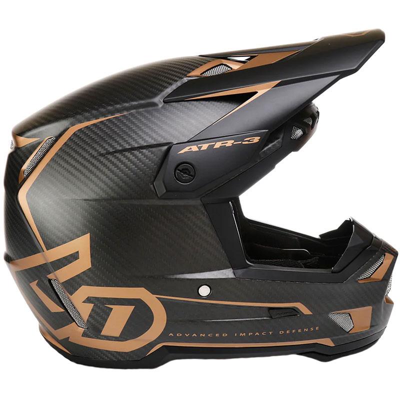 6D ATR-3 Helmet Off Road Dirt Bike Lightweight Speaker Pocket DOT FIM ECE XS-2XL - Picture 44 of 58