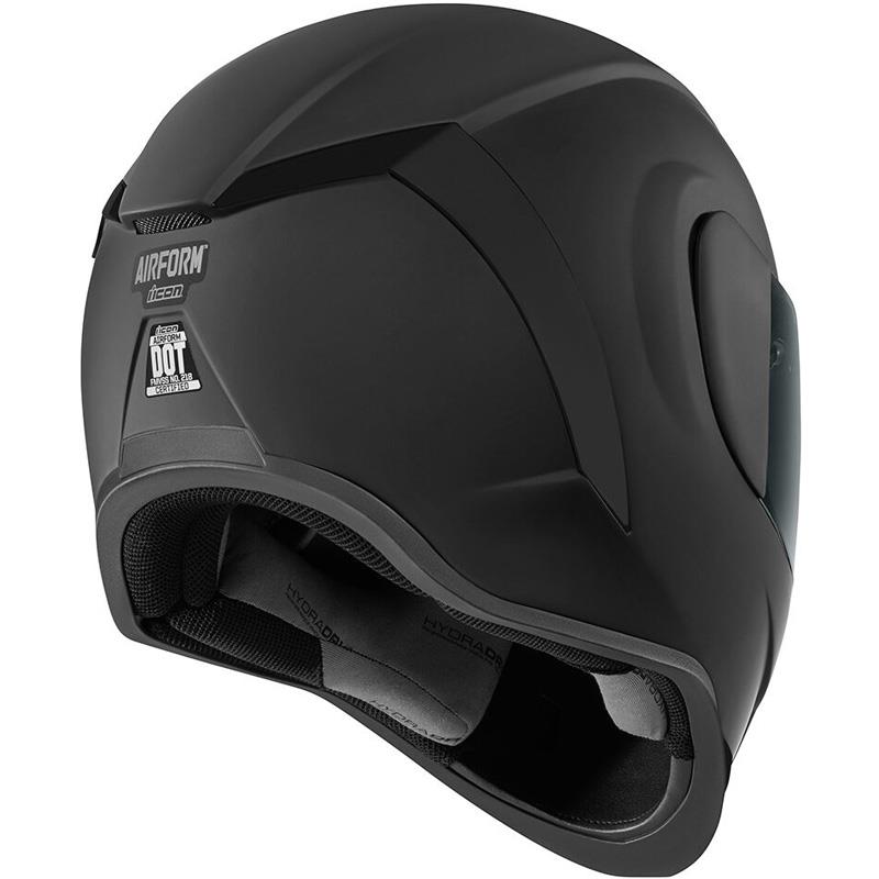 ICON Airform Helmet Inner Sun Shield HydraDry Removable Liner DOT ECE XS-3XL - Picture 22 of 78