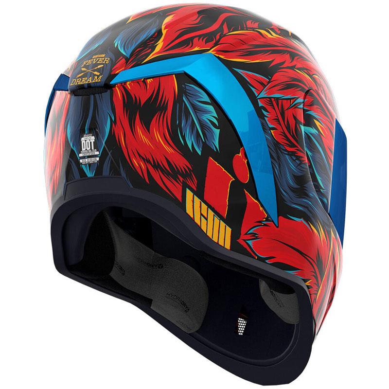 ICON Airform Helmet Inner Sun Shield HydraDry Removable Liner DOT ECE XS-3XL - Picture 12 of 78