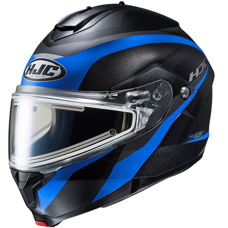 HJC C91 Snow Helmet Modular Snowmobile Lightweight - Dual or Electric XS-5XL - Picture 21 of 29