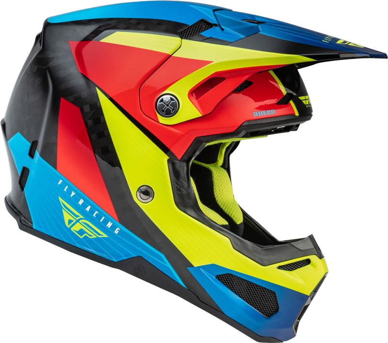 Fly Racing Formula Carbon Helmet Dirt Bike MX Lightweight DOT ECE XS-2XL YL - Picture 16 of 26