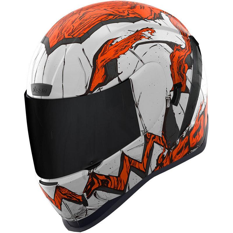 ICON Airform Helmet Inner Sun Shield HydraDry Removable Liner DOT ECE XS-3XL - Picture 7 of 78