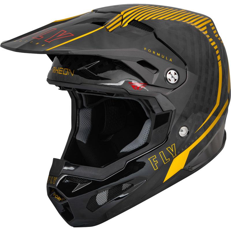 Fly Racing Formula Carbon Helmet Dirt Bike MX Lightweight DOT ECE XS-2XL YL - Picture 22 of 26