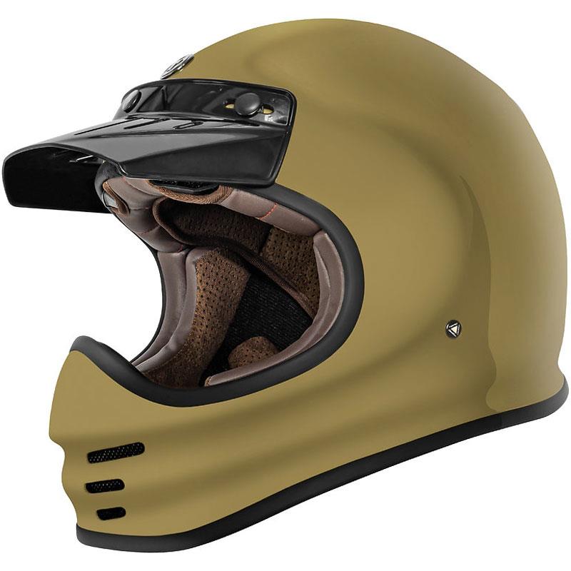 Torc Baja T3 Retro Moto Helmet Motorcycle Full Face Removable Visor DOT XS-2XL - Picture 18 of 66