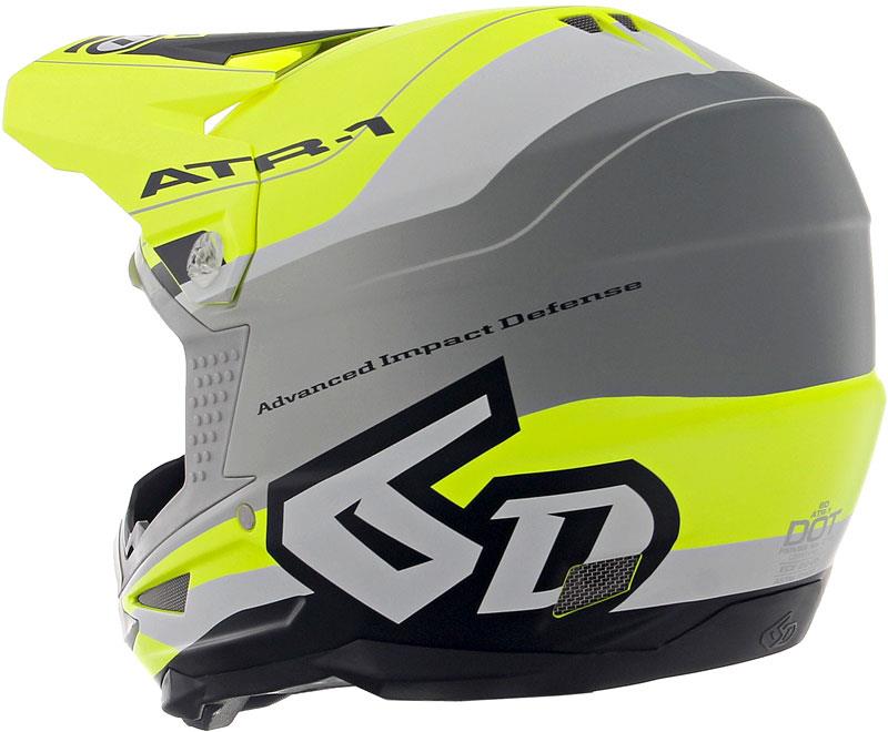 6D ATR-1 Helmet Off Road Dirt Bike MX Removable Liner XS-2XL DOT ECE ACU - Foto 42 di 68
