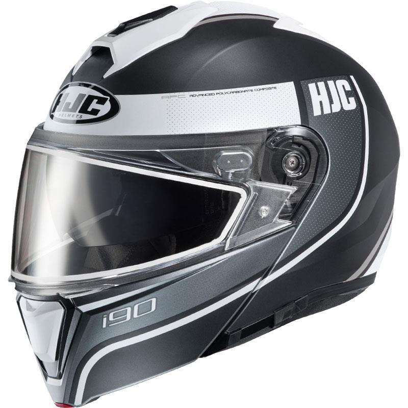 HJC i90 Snow Helmet Snowmobile Inner Sun Visor Dual or Electric Shield XS-5XL - Picture 14 of 21