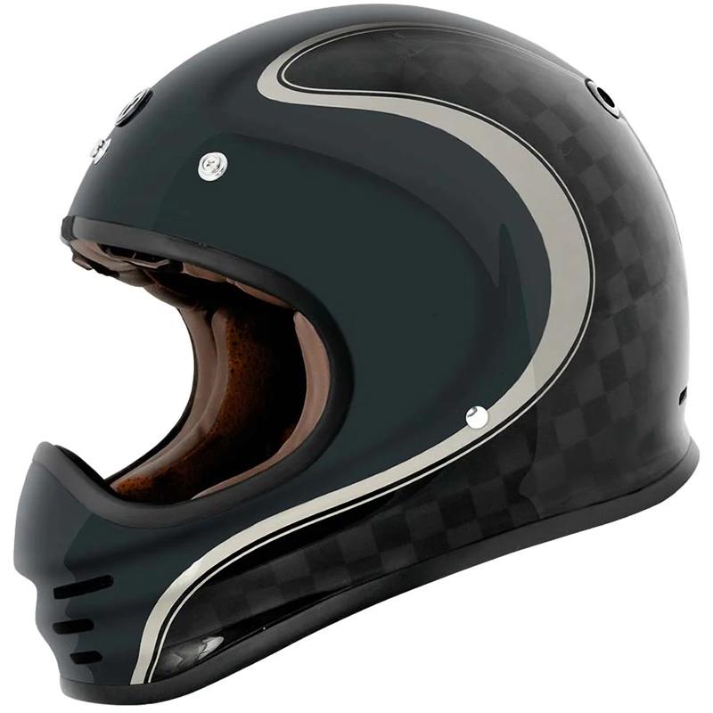 Torc Baja T3 Retro Moto Helmet Motorcycle Full Face Removable Visor DOT XS-2XL - Picture 54 of 66