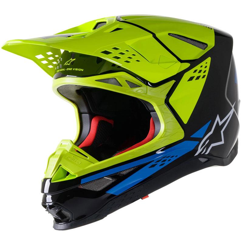 Alpinestars Supertech M8 Helmet Contact Dark Red/White XS Off Road MIPS DOT ECE - Picture 83 of 106