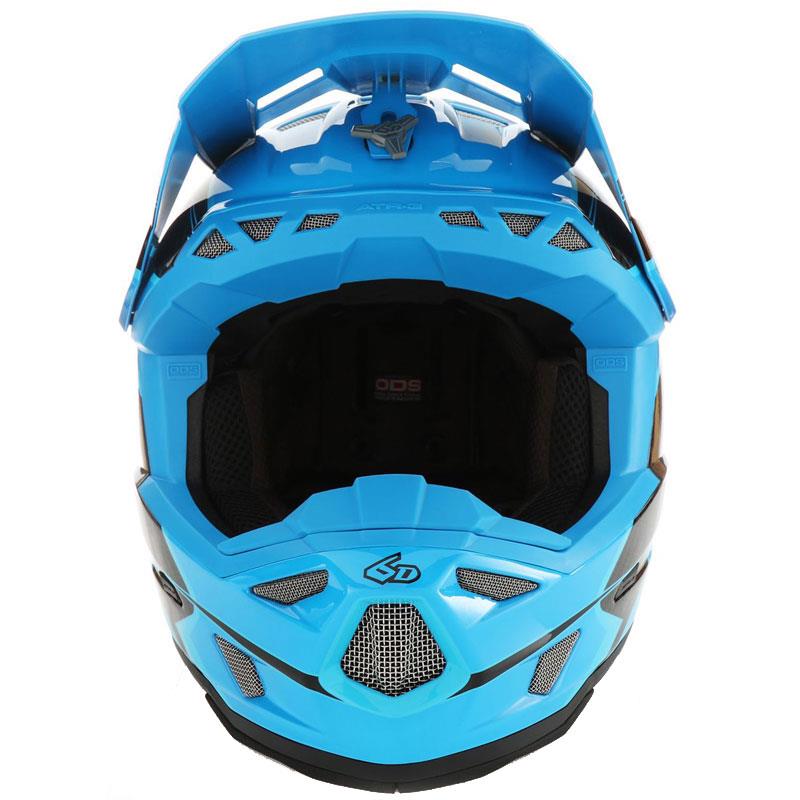 6D ATR-3 Helmet Off Road Dirt Bike Lightweight Speaker Pocket DOT FIM ECE XS-2XL - Picture 17 of 58