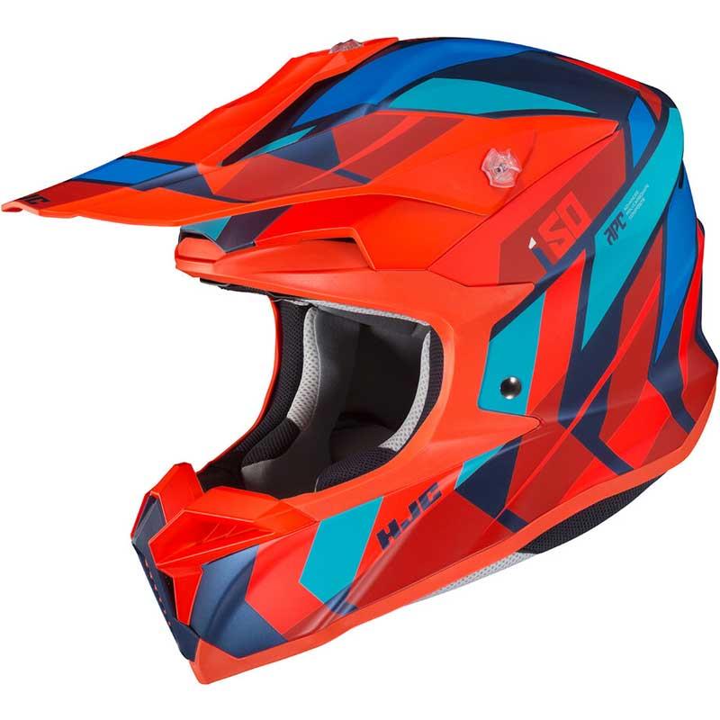 HJC i50 Vanish Helmet Off Road Dirt Bike MX Large Eyeport DD-Ring DOT ECE XS-2XL - Picture 7 of 7