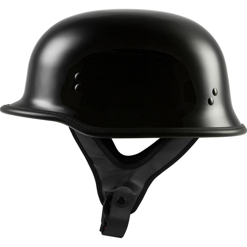 Medio casco alemán Highway 21 9 mm revestimiento extraíble ligero punto xs-5xl - Imagen 7 de 17