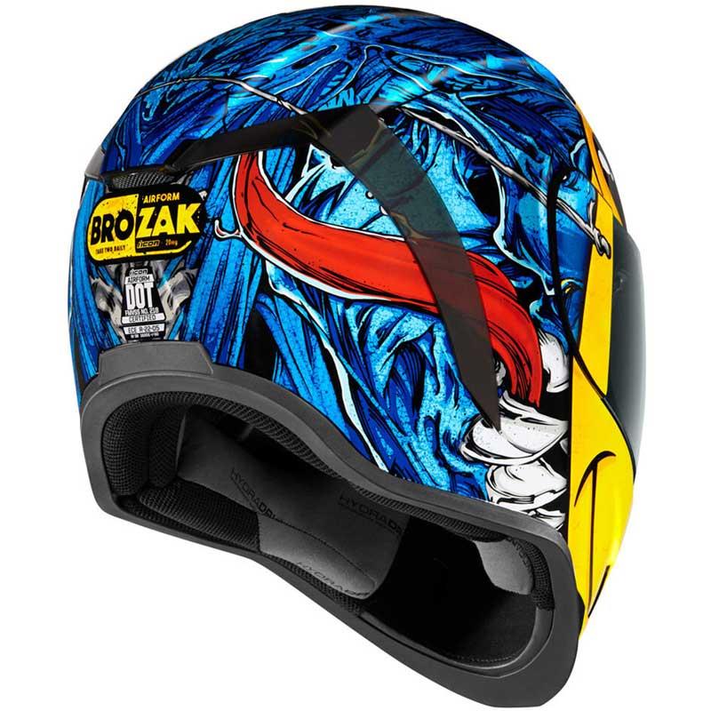 ICON Airform MIPS Helmet Full Face Inner Shield Moisture Wicking DOT ECE XS-3XL - Picture 41 of 67