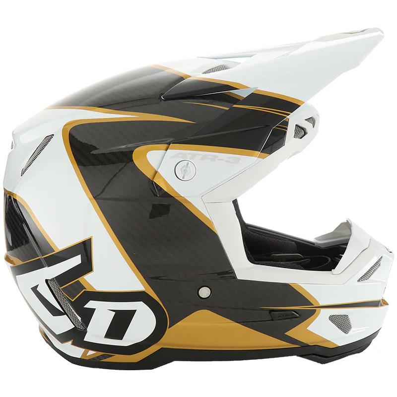 6D ATR-3 Helmet Off Road Dirt Bike Lightweight Speaker Pocket DOT FIM ECE XS-2XL - Picture 14 of 58