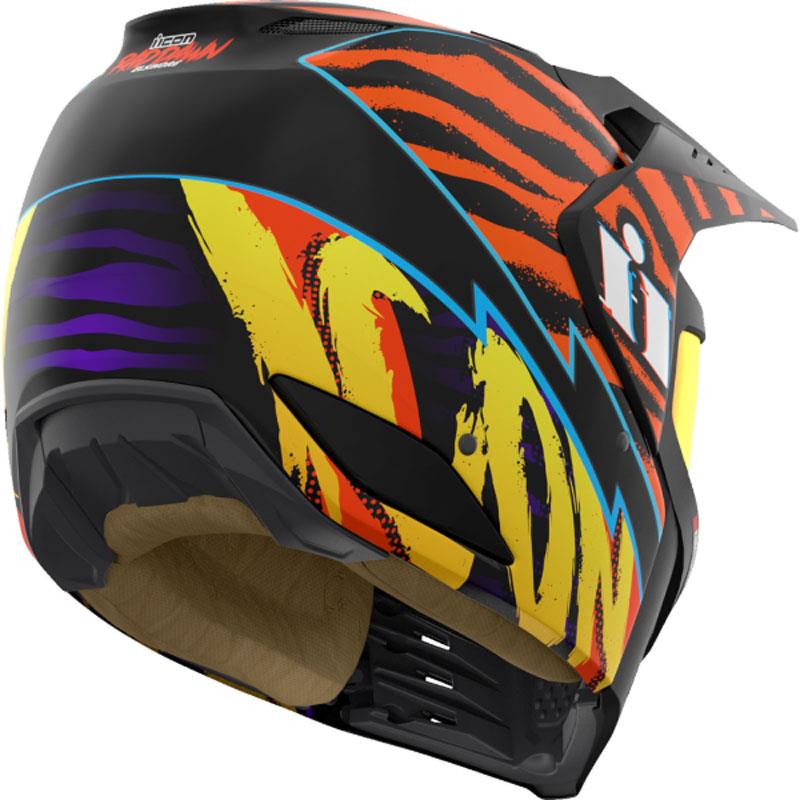 ICON Elsinore Helmet Flip Up Modular Lightweight Moisture Wicking DOT XS-3XL - Picture 46 of 53