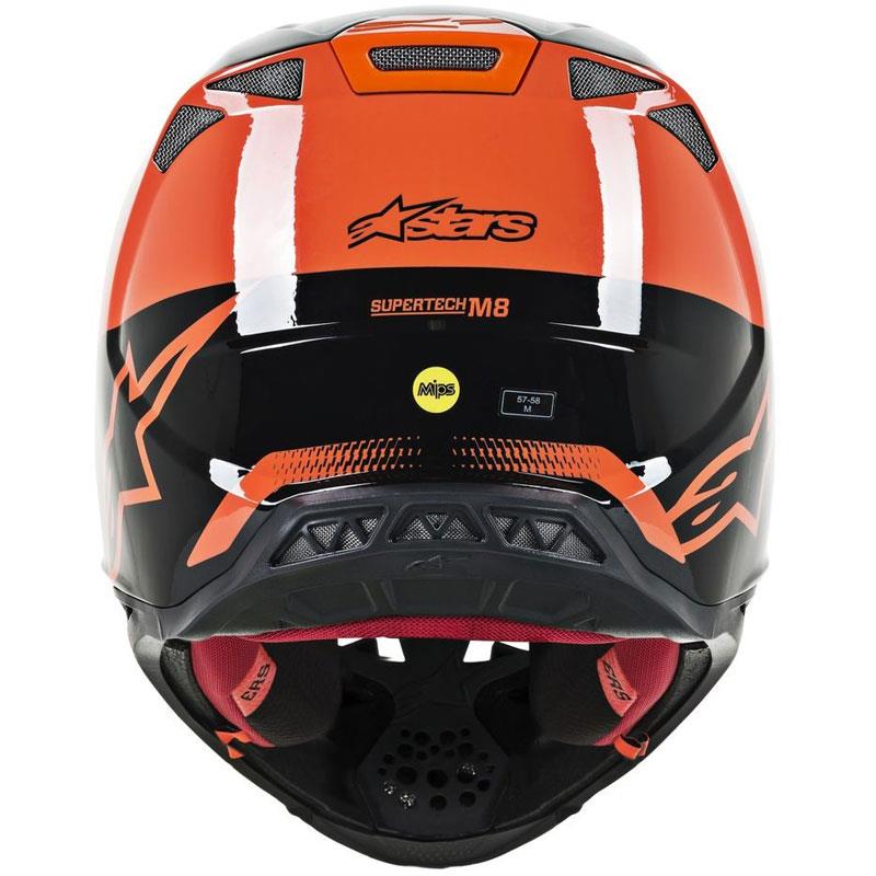 Alpinestars Supertech M8 Helmet Contact Dark Red/White XS Off Road MIPS DOT ECE - Picture 29 of 106