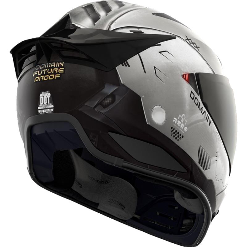 ICON Domain Motorcycle Helmet Full Face ADV Touring Lightweight DOT ECE XS-3XL - Picture 52 of 73