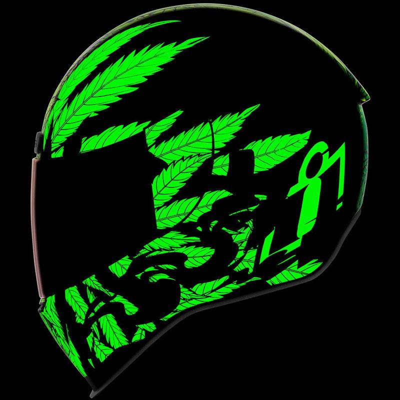 ICON Airform Helmet Inner Sun Shield HydraDry Removable Liner DOT ECE XS-3XL - Picture 25 of 78