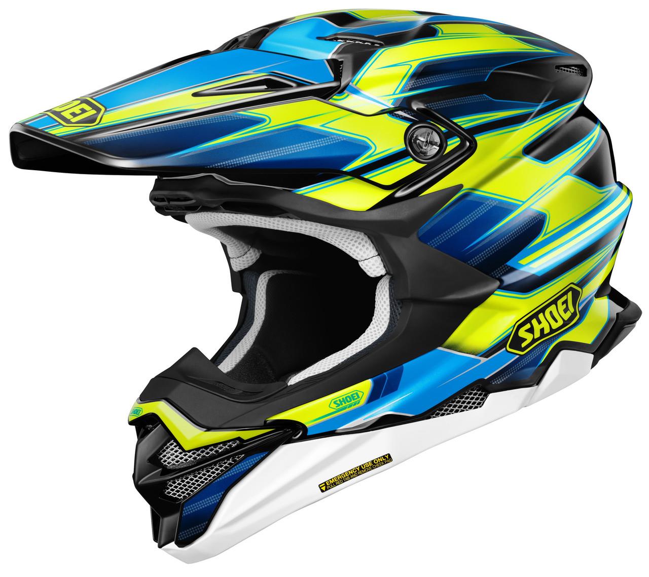 Shoei VFX-EVO Helmet Off Road Full Face DOT SNELL M2020 XS-2XL