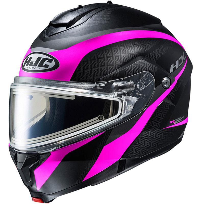 HJC C91 Snow Helmet Modular Snowmobile Lightweight - Dual or Electric XS-5XL - Picture 29 of 29