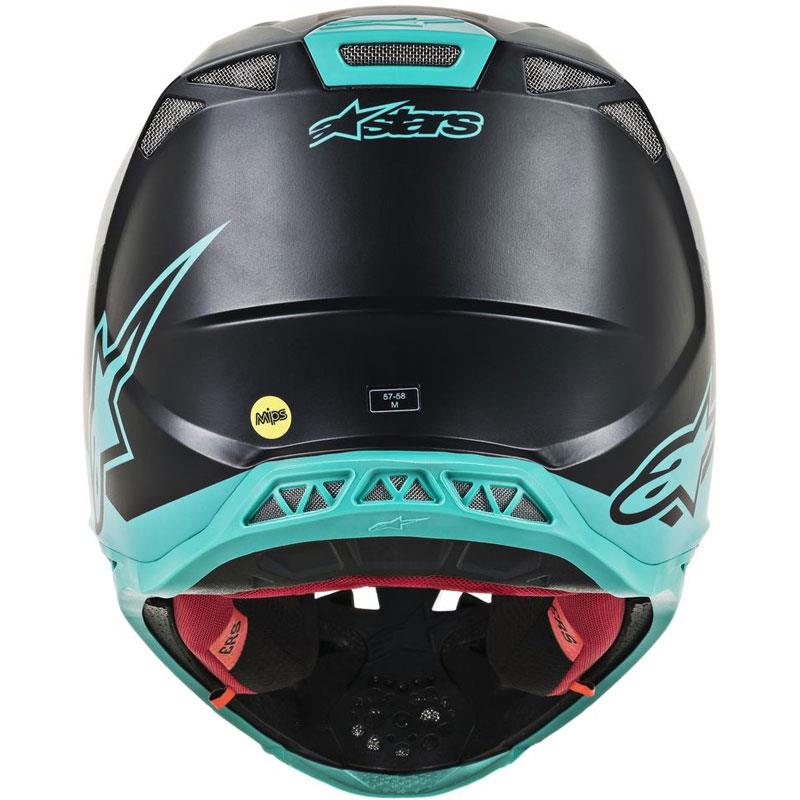 Alpinestars Supertech M8 Helmet Contact Dark Red/White XS Off Road MIPS DOT ECE - Picture 48 of 106