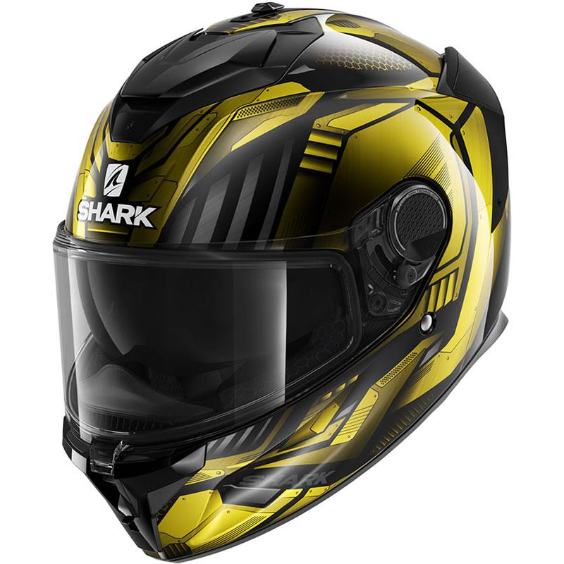 Shark Spartan GT Helmet Full Face Inner Shield Pinlock Included DOT XS-2XL - Foto 14 di 25