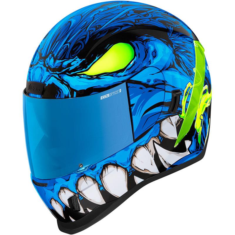 ICON Airform Helmet Inner Sun Shield HydraDry Removable Liner DOT ECE XS-3XL - Picture 35 of 78