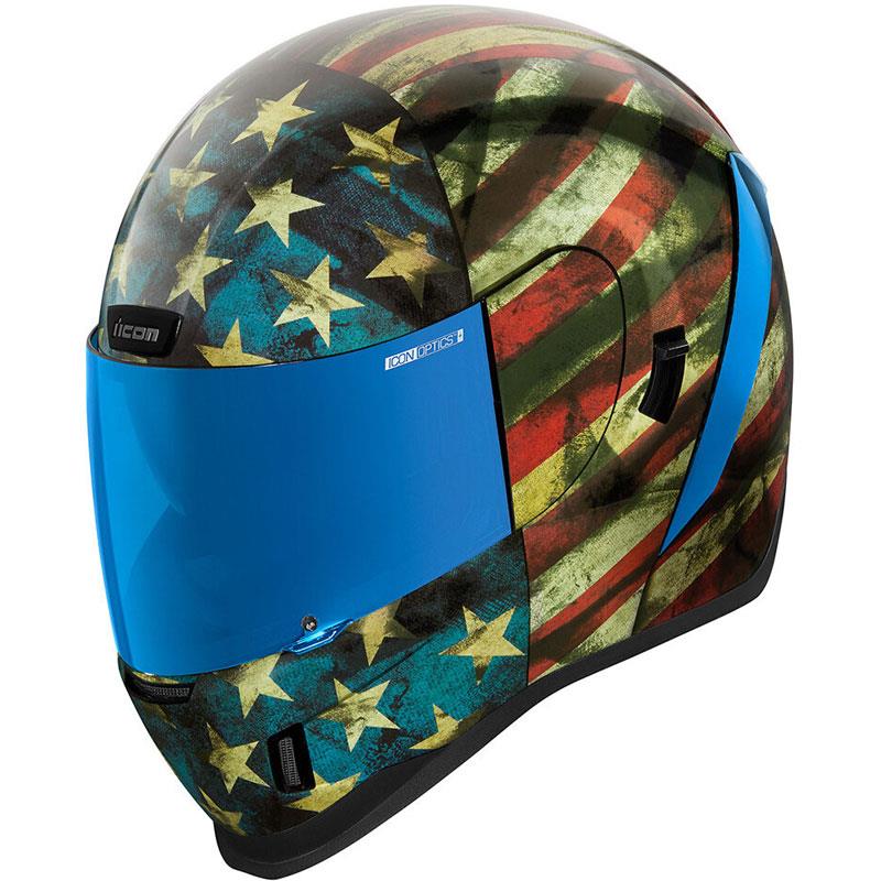 ICON Airform Helmet Inner Sun Shield HydraDry Removable Liner DOT ECE XS-3XL - Picture 76 of 78