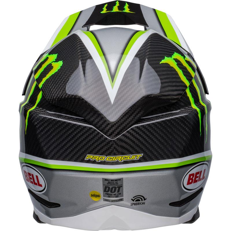 Bell Moto-10 Spherical Helmet MIPS MX Dirt Bike 3K Carbon DOT ECE