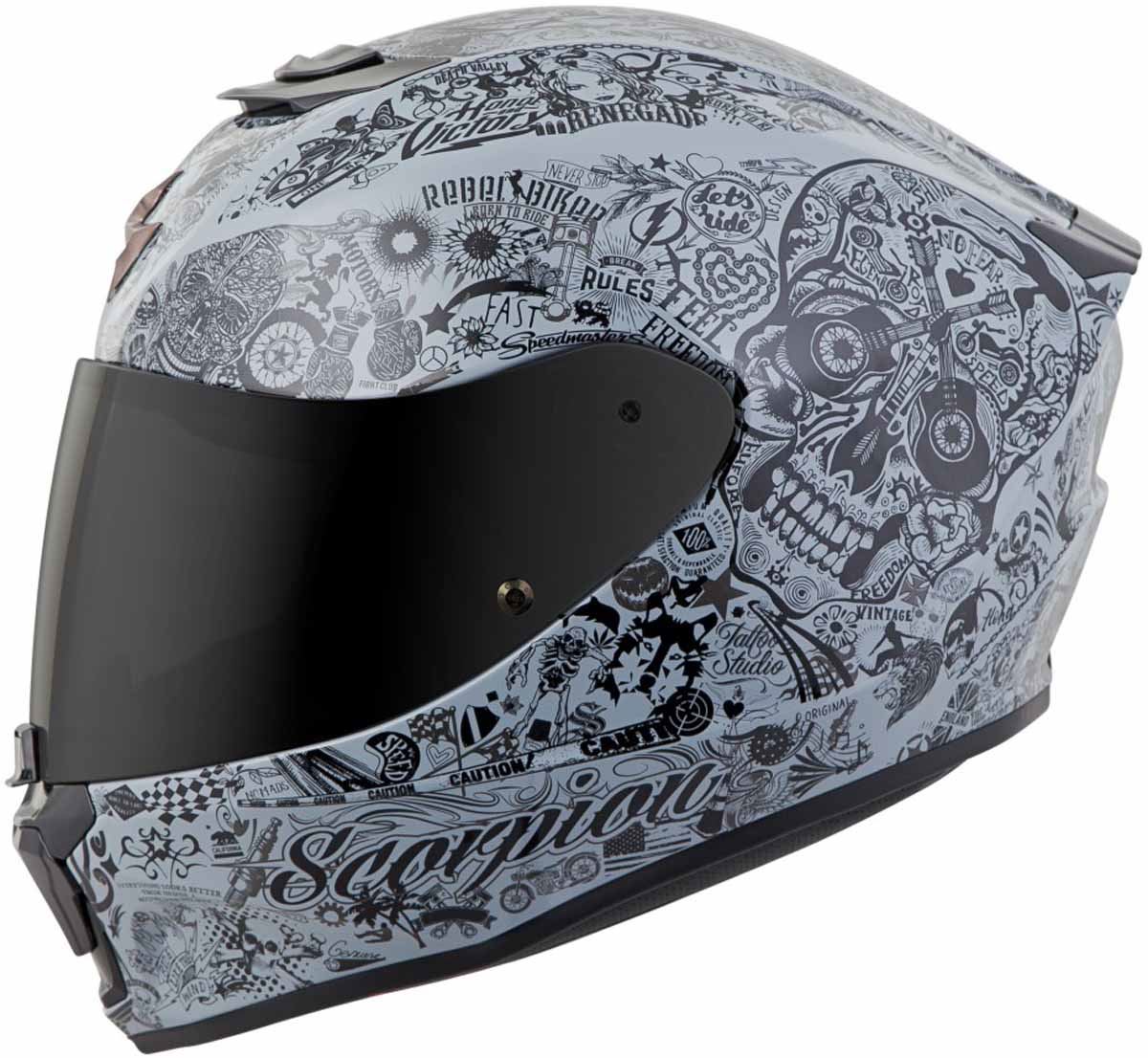 Scorpion EXO-R420 Helmet Lightweight Removable Liner DOT SNELL M2015 XS-4XL - Picture 79 of 101