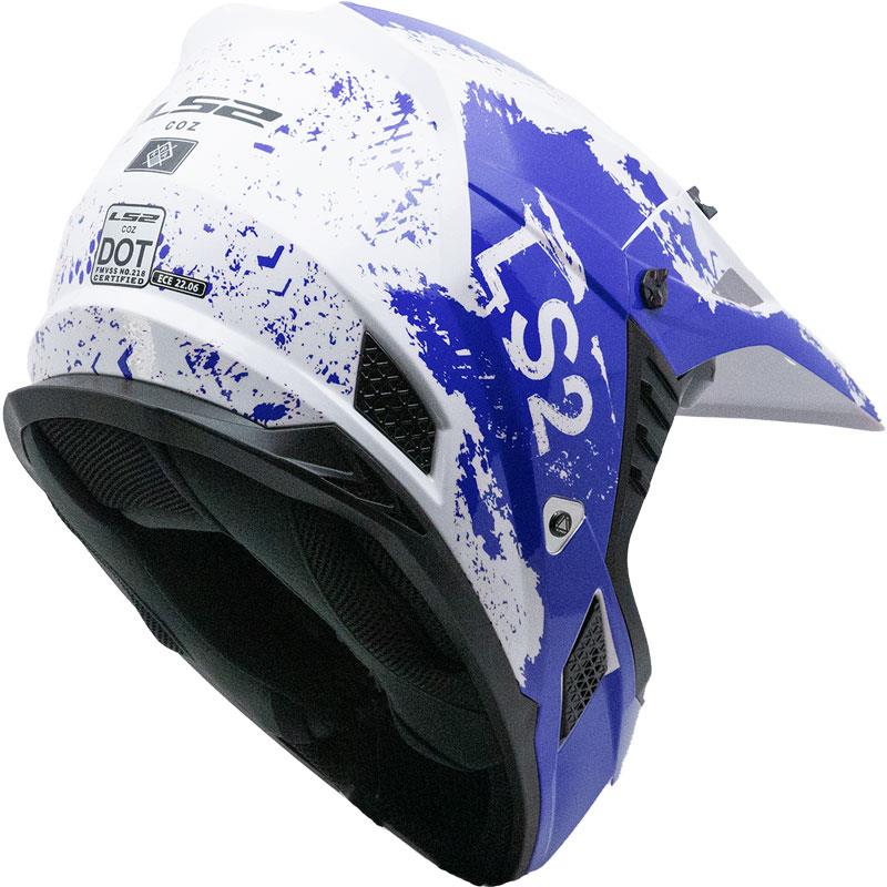 LS2 Coz Helmet Full Face Off Road Dirt Bike MX Lightweight DOT ECE XS-3XL - Picture 20 of 20