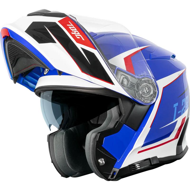 Torc T28 T28B Helmet Bluetooth or without - Flip Up Modular Inner Shield DOT ECE - Picture 92 of 103