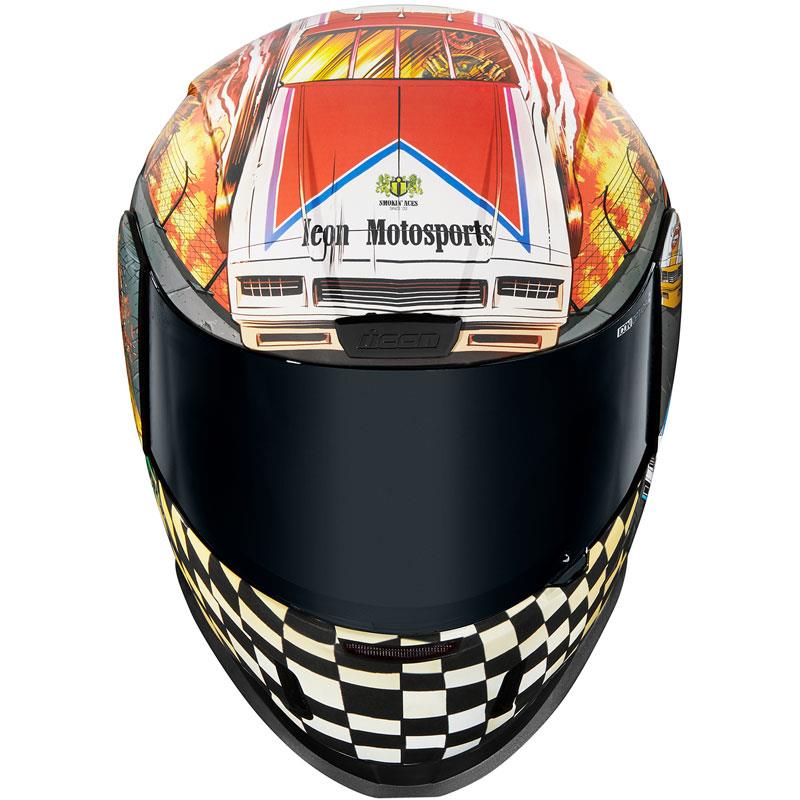 ICON Airform Helmet Inner Sun Shield HydraDry Removable Liner DOT ECE XS-3XL - Picture 55 of 78