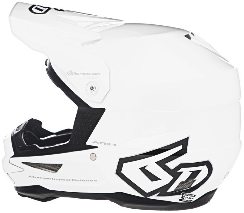 6D ATR-1 Helmet Off Road Dirt Bike MX Removable Liner XS-2XL DOT ECE ACU - Foto 14 di 68